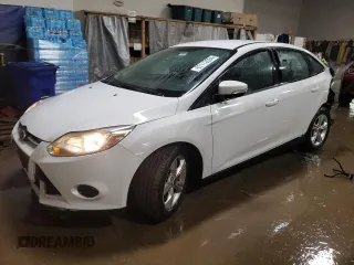 2014 Ford Focus SE with VIN 1FADP3F24EL360648, listed as a Copart auction lot 87112034 with 81,677 mi miles and Salvage Title. Bid and sale history available at carsss.com. Image 1.