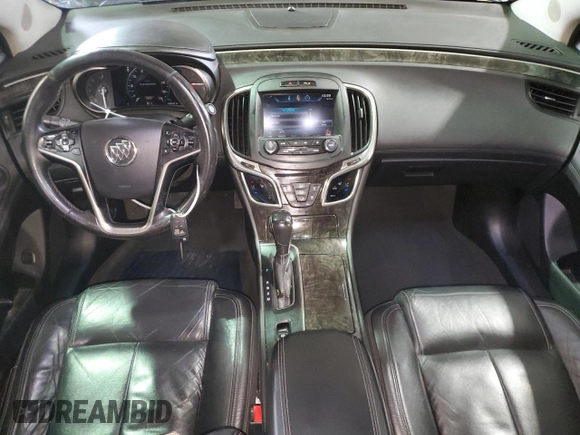 2015 Buick LaCrosse Leather with VIN 1G4GB5G3XFF120380, listed as a Copart auction lot 52153435 with 189,444 mi miles and Salvage Title. Bid and sale history available at DreamBid. Image 8.