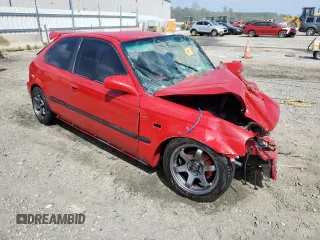 1996 Honda Civic CX with VIN 2HGEJ6323TH123022, listed as a Copart auction lot 65756384 with 147,869 mi miles and Non Repairable. Bid and sale history available at carsss.com. Image 4.