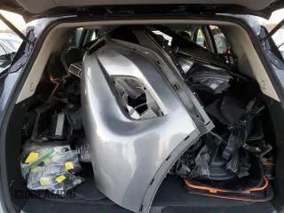 2018 Nissan Murano S with VIN 5N1AZ2MGXJN104265, listed as a Copart auction lot 87936365 with 100,379 mi miles and Salvage Title. Bid and sale history available at DreamBid. Image 12.