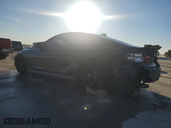 2014 BMW 4 Series 428i with VIN WBA3N7C58EK222051, listed as a Copart auction lot 88150695 with 91,830 mi miles and Salvage Title. Bid and sale history available at DreamBid. Image 2.