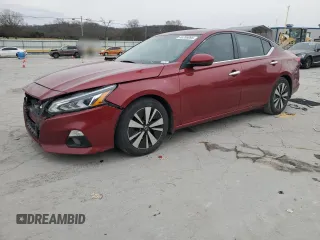 2019 Nissan Altima SL with VIN 1N4BL4EV4KC106633, listed as a Copart auction lot 46706995 with 221,278 mi miles and Salvage Title. Bid and sale history available at DreamBid. Image 1.