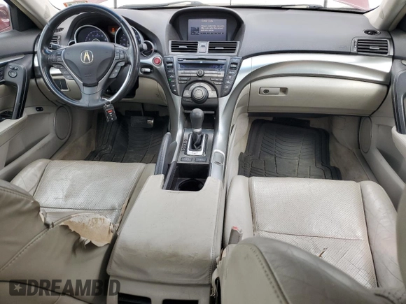 2010 Acura TL Tech with VIN 19UUA8F50AA019452, listed as a Copart auction lot 53091305 with 212,605 mi miles and Salvage Title. Bid and sale history available at carsss.com. Image 8.
