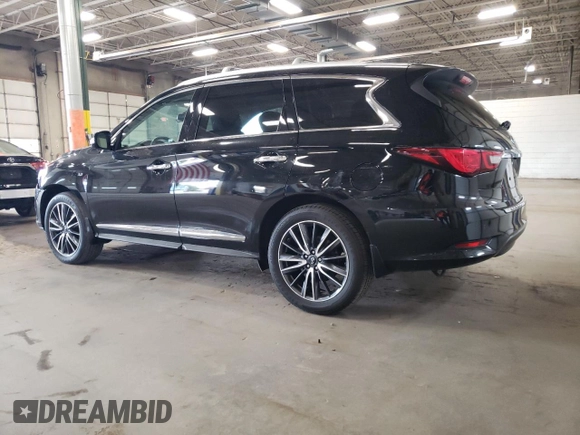 2019 Infiniti QX60 Luxe with VIN 5N1DL0MM5KC509813, listed as a Copart auction lot 55567265 with 152,622 mi miles and Clean Title. Bid and sale history available at DreamBid. Image 2.