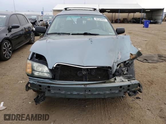 2001 Subaru Legacy Outback with VIN 4S3BH675317610103, listed as a Copart auction lot 82329804 with 199,445 mi miles and Salvage title. Bid and sale history available at DreamBid. Image 5.
