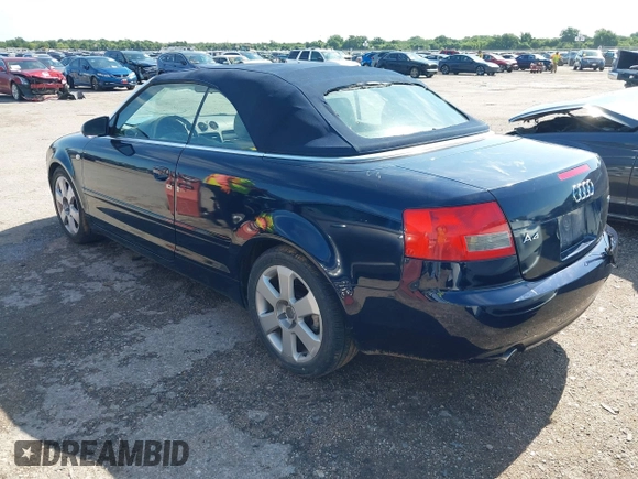 2003 Audi A4 1.8T с VIN WAUAC48H03K021806, выставлен на аукционе IAAI как лот 42446712 с пробегом 137 198 миль миль и . История ставок и продаж доступна на DreamBid. Изображение 3.
