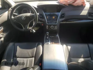 2015 Acura RLX Tech Pkg with VIN JH4KC1F5XFC000005, listed as a Copart auction lot 75747444 with 84,634 mi miles and Salvage Title. Bid and sale history available at carsss.com. Image 8.