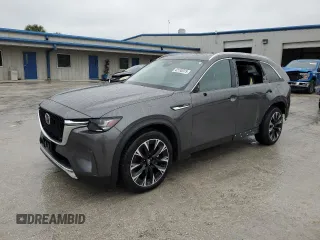 2024 Mazda CX-90 Premium with VIN JM3KKDHA5R1110905, listed as a Copart auction lot 42195375 with 17,575 mi miles and Salvage title. Bid and sale history available at DreamBid. Image 1.