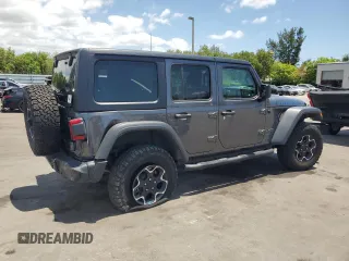 2023 Jeep Wrangler Rubicon z VIN 1C4JJXR65PW557849, wystawiony jako Copart lot #57845705 z przebiegiem 21 849 mil mil oraz Szkoda całkowita • Salvage title. Historia ofert i sprzedaży dostępna na DreamBid. Obrazek 3.