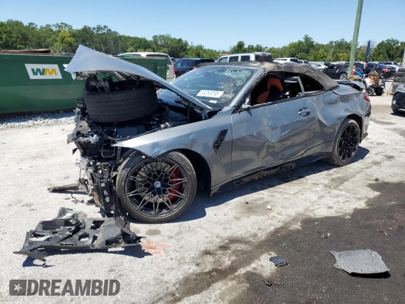 2023 BMW M4 Competition xDrive z VIN WBS33BA07PCM13310, wystawiony jako Copart lot #53283295 z przebiegiem Nie podano mil oraz Nie do naprawy • Non repairable. Historia ofert i sprzedaży dostępna na DreamBid. Obrazek 1.