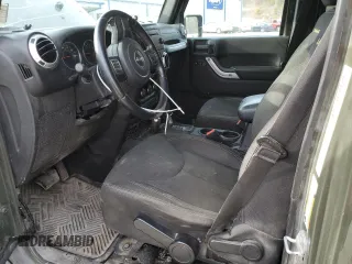 2015 Jeep Wrangler Unlimited Wrangler X with VIN 1C4BJWEG4FL769347, listed as a Copart auction lot 46394805 with 151,011 mi miles and Salvage title. Bid and sale history available at DreamBid. Image 7.