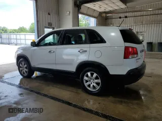 2011 Kia Sorento LX with VIN 5XYKTCA19BG012685, listed as a Copart auction lot 61372885 with 148,857 mi miles and Salvage title. Bid and sale history available at DreamBid. Image 2.