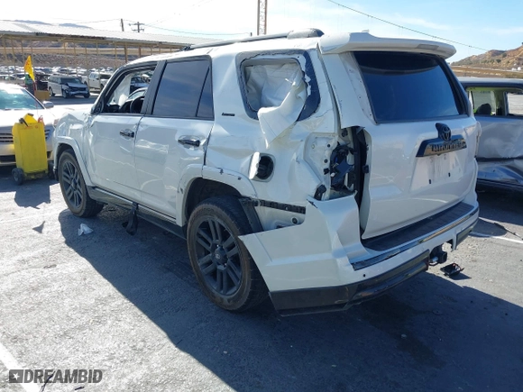 2020 Toyota 4Runner SR5 with VIN JTEBU5JR8L5764463, listed as a IAAI auction lot 41414717 with 94,723 mi miles. Bid and sale history available at carsss.com. Image 3.