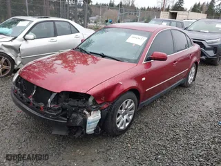 2002 Volkswagen Passat GLS with VIN WVWPD63B32P447516, listed as a IAAI auction lot 41643127 with 198,317 mi miles. Bid and sale history available at carsss.com. Image 19.