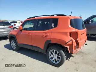 2021 Jeep Renegade Latitude with VIN ZACNJDB10MPM49868, listed as a Copart auction lot 53127945 with 46,956 mi miles and Salvage title. Bid and sale history available at DreamBid. Image 2.