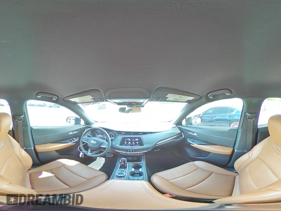 2020 Cadillac XT4 FWD Sport with VIN 1GYFZER48LF012489, listed as a Copart auction lot 54434025 with 74,249 mi miles and Salvage title. Bid and sale history available at DreamBid. Image 15.