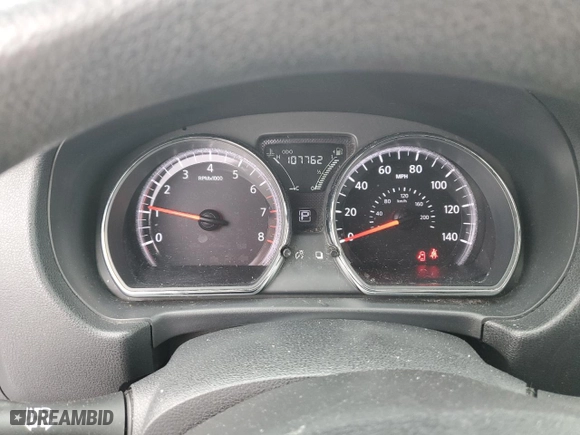 2015 Nissan Versa S Plus with VIN 3N1CN7AP4FL842311, listed as a Copart auction lot 44345395 with 107,762 mi miles and Clean Title. Bid and sale history available at carsss.com. Image 9.