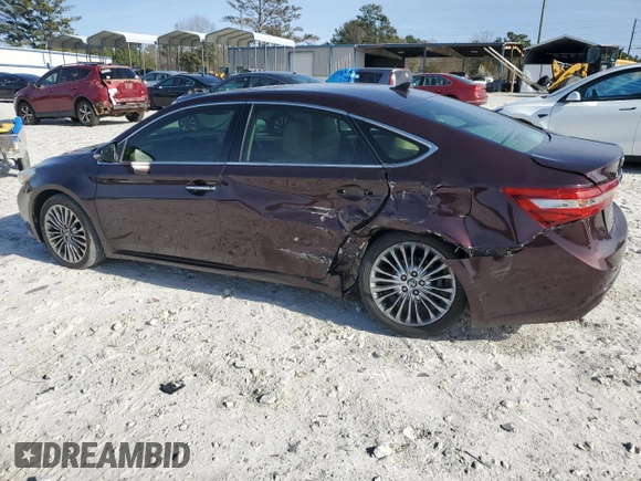2016 Toyota Avalon Limited with VIN 4T1BK1EB7GU240079, listed as a Copart auction lot 48460905 with 120,075 mi miles and Salvage Title. Bid and sale history available at carsss.com. Image 2.