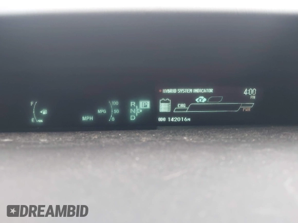 2013 Toyota Prius One with VIN JTDKN3DU8D5687181, listed as a IAAI auction lot 41901329 with 142,016 mi miles. Bid and sale history available at carsss.com. Image 16.