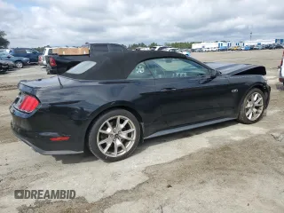 2015 Ford Mustang GT Premium with VIN 1FATP8FF8F5402773, listed as a Copart auction lot 46169535 with 80,822 mi miles and Salvage title. Bid and sale history available at DreamBid. Image 3.