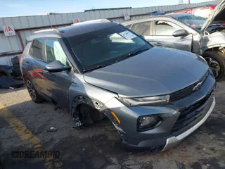 2021 Chevrolet TrailBlazer LT with VIN KL79MPSL1MB164019, listed as a IAAI auction lot 41734852 with 89,994 mi miles. Bid and sale history available at carsss.com. Image 1.