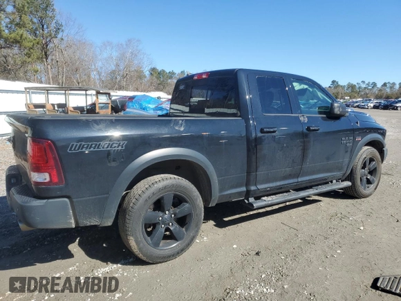 2019 Ram 1500 Classic Warlock with VIN 1C6RR6GT2KS745296, listed as a Copart auction lot 42486155 with 77,076 mi miles and Salvage Title. Bid and sale history available at carsss.com. Image 3.