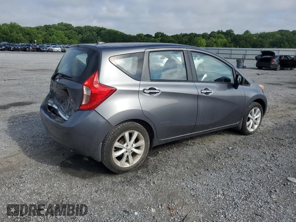 2016 Nissan Note SL with VIN 3N1CE2CPXGL365370, listed as a Copart auction lot 61049325 with 55,126 mi miles and Salvage title. Bid and sale history available at DreamBid. Image 3.