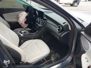 2015 Mercedes-Benz C-Class C 300 with VIN 55SWF4JB9FU056365, listed as a IAAI auction lot 41549063 with 119,106 mi miles. Bid and sale history available at carsss.com. Image 5.