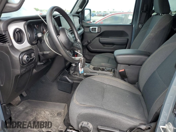 2024 Jeep Wrangler Willys with VIN 1C4PJXDG4RW278583, listed as a Copart auction lot 50951845 with 2,456 mi miles and Salvage Title. Bid and sale history available at carsss.com. Image 7.