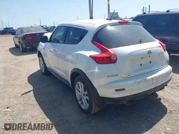 2013 Nissan Juke SV with VIN JN8AF5MV3DT225690, listed as a IAAI auction lot 42146596 with 142,234 mi miles and . Bid and sale history available at carsss.com. Image 3.