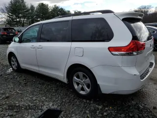 2013 Toyota Sienna LE AAS with VIN 5TDKK3DC6DS328311, listed as a Copart auction lot 80365703 with 81,873 mi miles and Salvage Title. Bid and sale history available at carsss.com. Image 2.