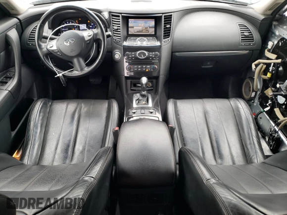 2017 Infiniti QX70 z VIN JN8CS1MW5HM414492, wystawiony jako Copart lot #52415495 z przebiegiem 123 095 mil mil oraz Szkoda całkowita • Salvage title. Historia ofert i sprzedaży dostępna na DreamBid. Obrazek 8.