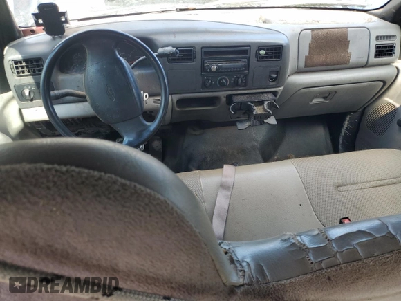 2001 Ford Super Duty F-250 XL with VIN 1FTNW20F91EC35439, listed as a Copart auction lot 66900614 with 459,568 mi miles and Non Repairable. Bid and sale history available at carsss.com. Image 8.
