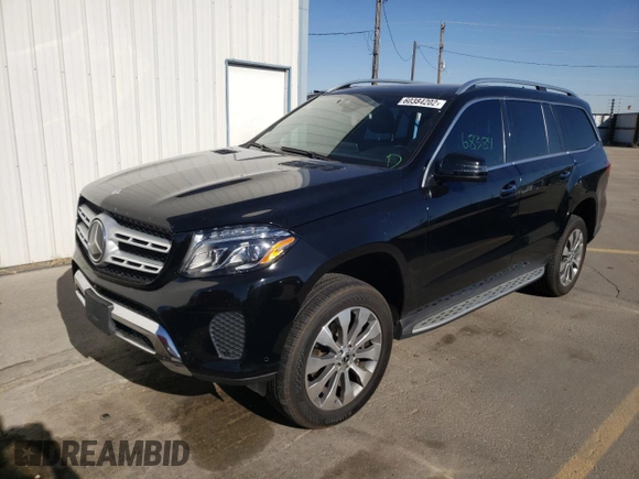 2017 Mercedes-Benz GLS with VIN 4JGDF6EE0HA922003, listed as a Copart auction lot 60384202 with 68,384 mi miles. Bid and sale history available at carsss.com. Image 2.