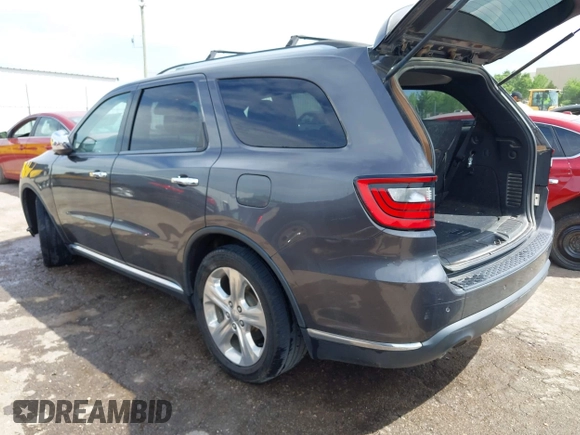 2015 Dodge Durango SXT with VIN 1C4RDHAG8FC127866, listed as a IAAI auction lot 42188826 with 127,689 mi miles and . Bid and sale history available at DreamBid. Image 3.