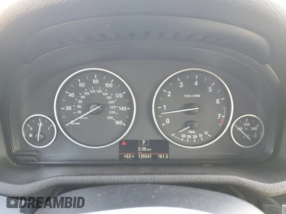 2012 BMW X3 28i with VIN 5UXWX5C51CL717874, listed as a Copart auction lot 46141245 with 135,041 mi miles and Salvage Title. Bid and sale history available at DreamBid. Image 9.