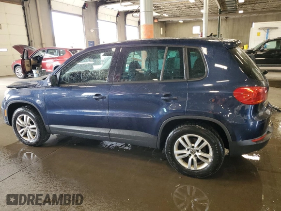 2013 Volkswagen Tiguan SE with VIN WVGBV7AX4DW518545, listed as a Copart auction lot 64585175 with 104,030 mi miles and Salvage title. Bid and sale history available at DreamBid. Image 2.