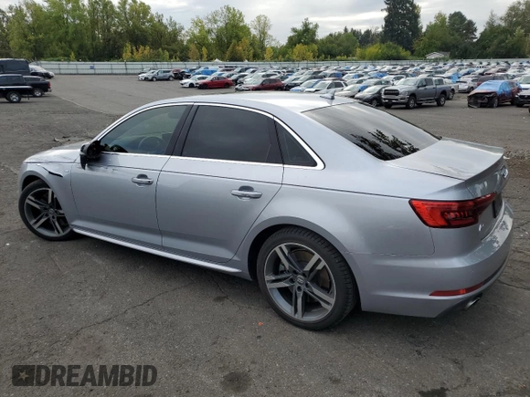 2017 Audi A4 Prestige with VIN WAUFNAF42HN050101, listed as a Copart auction lot 75232644 with 114,086 mi miles and Salvage Title. Bid and sale history available at carsss.com. Image 2.