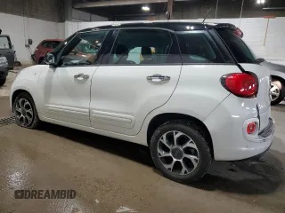 2014 FIAT 500L Easy with VIN ZFBCFABH3EZ001900, listed as a Copart auction lot 79703904 with 76,502 mi miles and Clean Title. Bid and sale history available at carsss.com. Image 2.