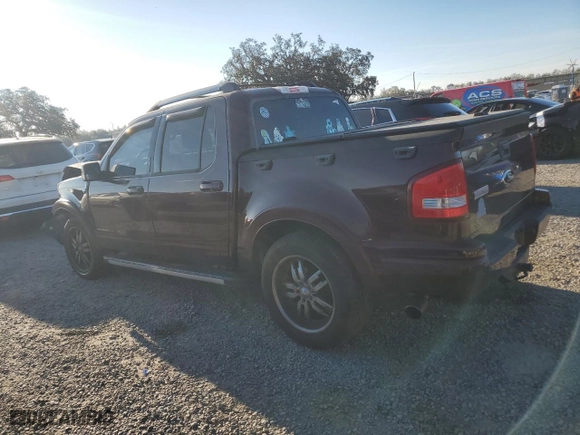 2007 Ford Explorer Sport Trac Limited with VIN 1FMEU33807UA38498, listed as a Copart auction lot 45792895 with 154,163 mi miles and Salvage Title. Bid and sale history available at carsss.com. Image 2.