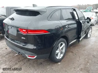 2018 Jaguar F-PACE 25t Premium with VIN SADCJ2FX0JA293960, listed as a IAAI auction lot 41099021 with 76,916 mi miles. Bid and sale history available at carsss.com. Image 4.