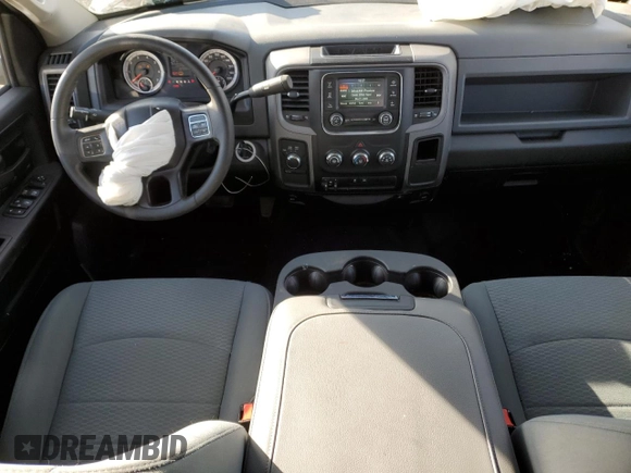 2017 Ram 1500 Express with VIN 3C6RR7KT6HG722116, listed as a Copart auction lot 48019735 with 48,725 mi miles and Salvage title. Bid and sale history available at DreamBid. Image 8.