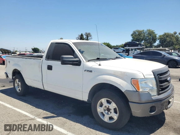 2010 Ford F-150 XL with VIN 1FTMF1CW9AKE60415, listed as a Copart auction lot 63750515 with 196,809 mi miles and Clean title. Bid and sale history available at DreamBid. Image 4.