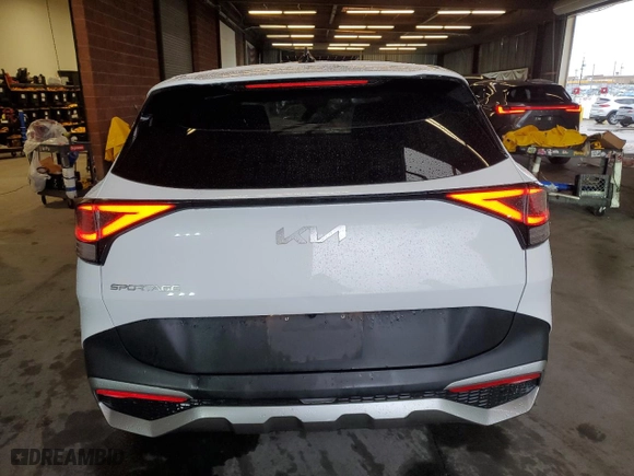 2023 Kia Sportage EX with VIN 5XYK33AF5PG022701, listed as a Copart auction lot 44944485 with 19,982 mi miles and Salvage Title. Bid and sale history available at carsss.com. Image 6.