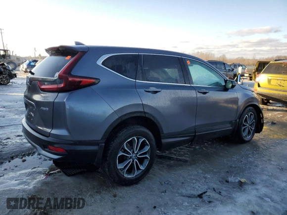 2021 Honda CR-V EX with VIN 5J6RW2H5XML007182, listed as a Copart auction lot 43609865 with Not Provided miles and Non Repairable. Bid and sale history available at carsss.com. Image 3.