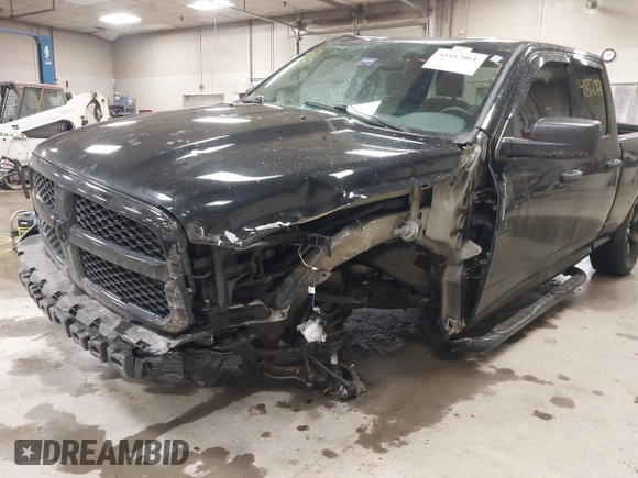 2014 Ram 1500 Express with VIN 1C6RR7FT3ES261875, listed as a IAAI auction lot 41812061 with 92,702 mi miles and . Bid and sale history available at DreamBid. Image 6.