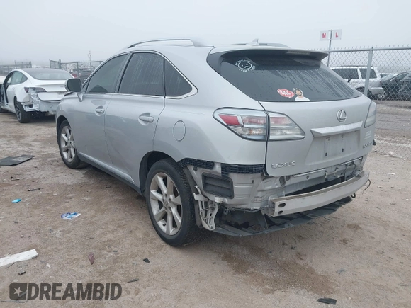 2010 Lexus RX 350 with VIN 2T2ZK1BA7AC016373, listed as a IAAI auction lot 41511613 with 181,352 mi miles and . Bid and sale history available at DreamBid. Image 3.