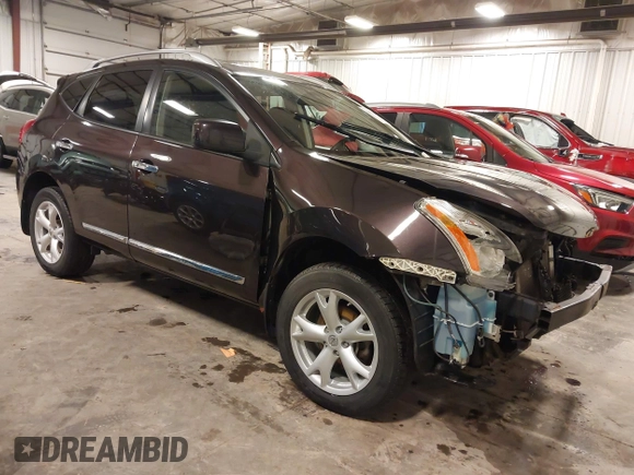 2011 Nissan Rogue S z VIN JN8AS5MV2BW280199, wystawiony jako IAAI lot #41982365 z przebiegiem 107 660 mil mil oraz . Historia ofert i sprzedaży dostępna na DreamBid. Obrazek 1.