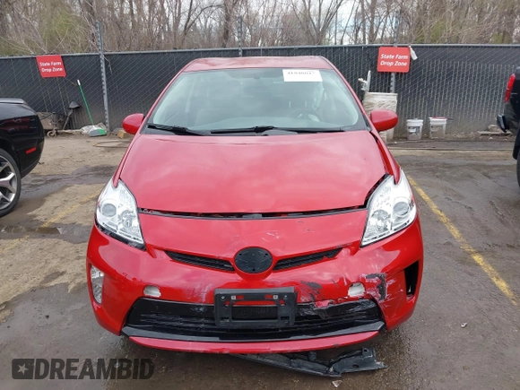 2014 Toyota Prius Four with VIN JTDKN3DU7E1833935, listed as a IAAI auction lot 41840017 with 84,111 mi miles. Bid and sale history available at carsss.com. Image 12.