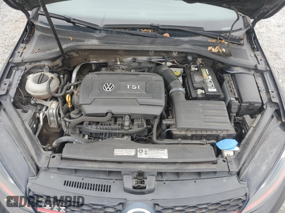 2016 Volkswagen GTI S with VIN 3VW447AU7GM018032, listed as a Copart auction lot 72693904 with 105,001 mi miles and Salvage Title. Bid and sale history available at DreamBid. Image 11.